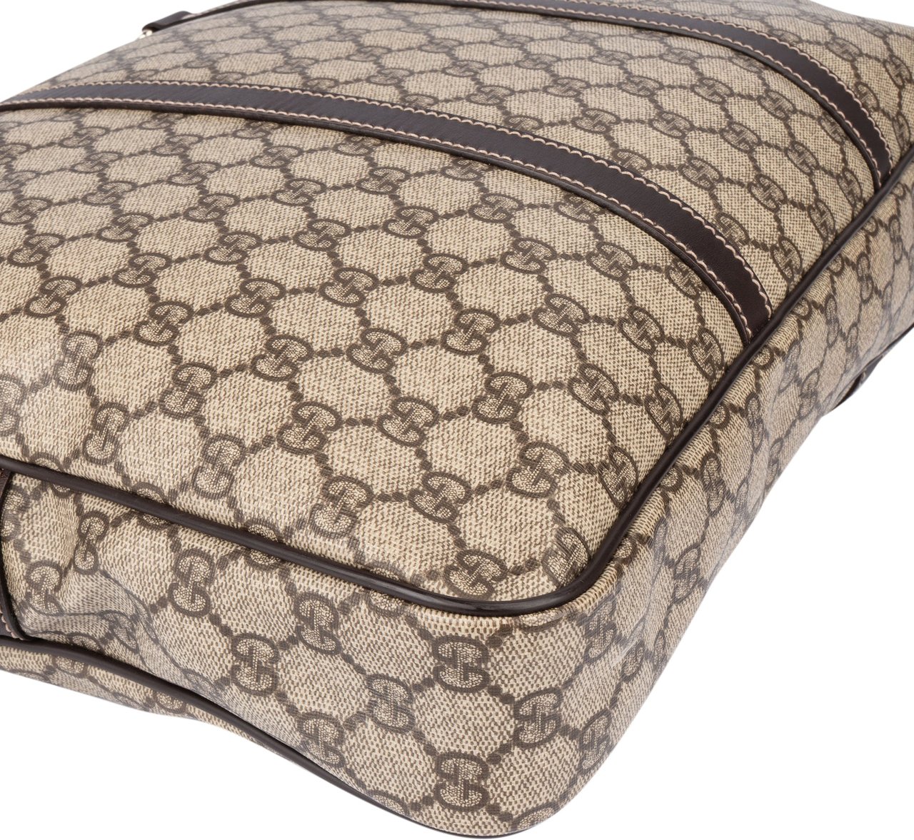 Gucci Classic GG Monogram Business Handbag Bruin