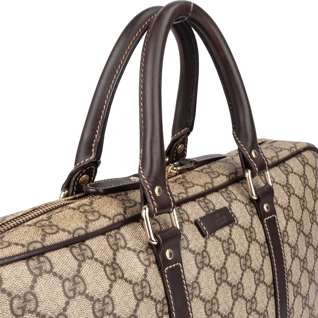 Gucci Classic GG Monogram Business Handbag Bruin