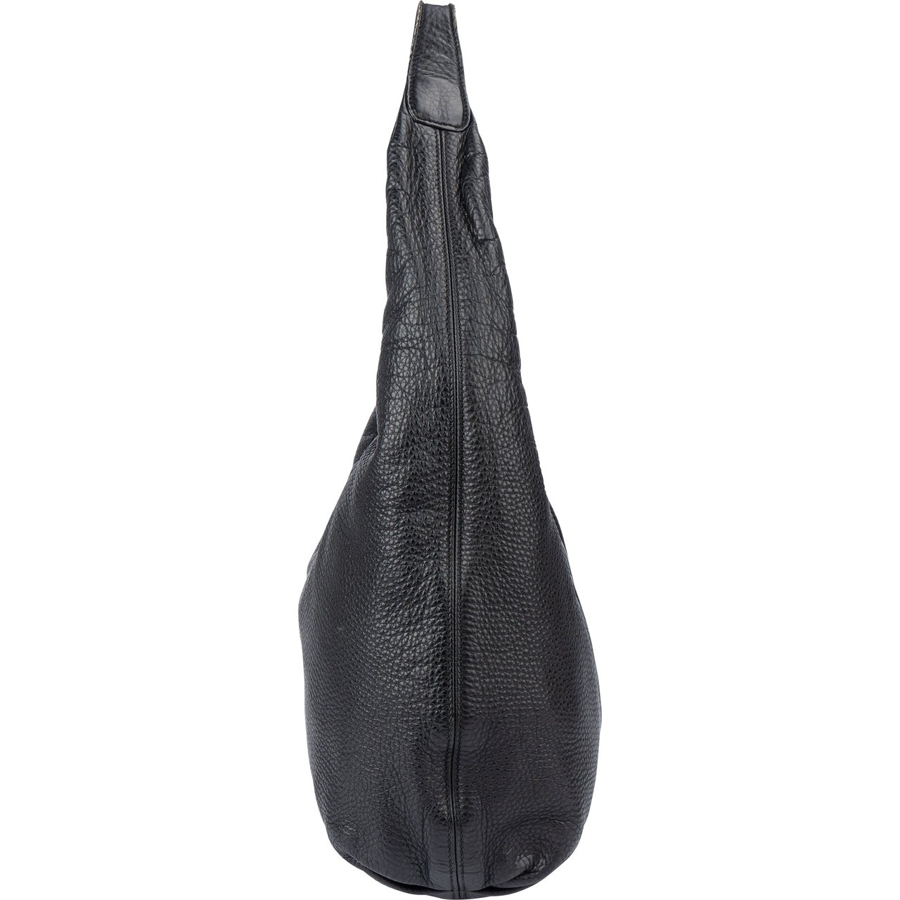Gucci Gucci Leather GG Big Soho Hobo Bag Zwart