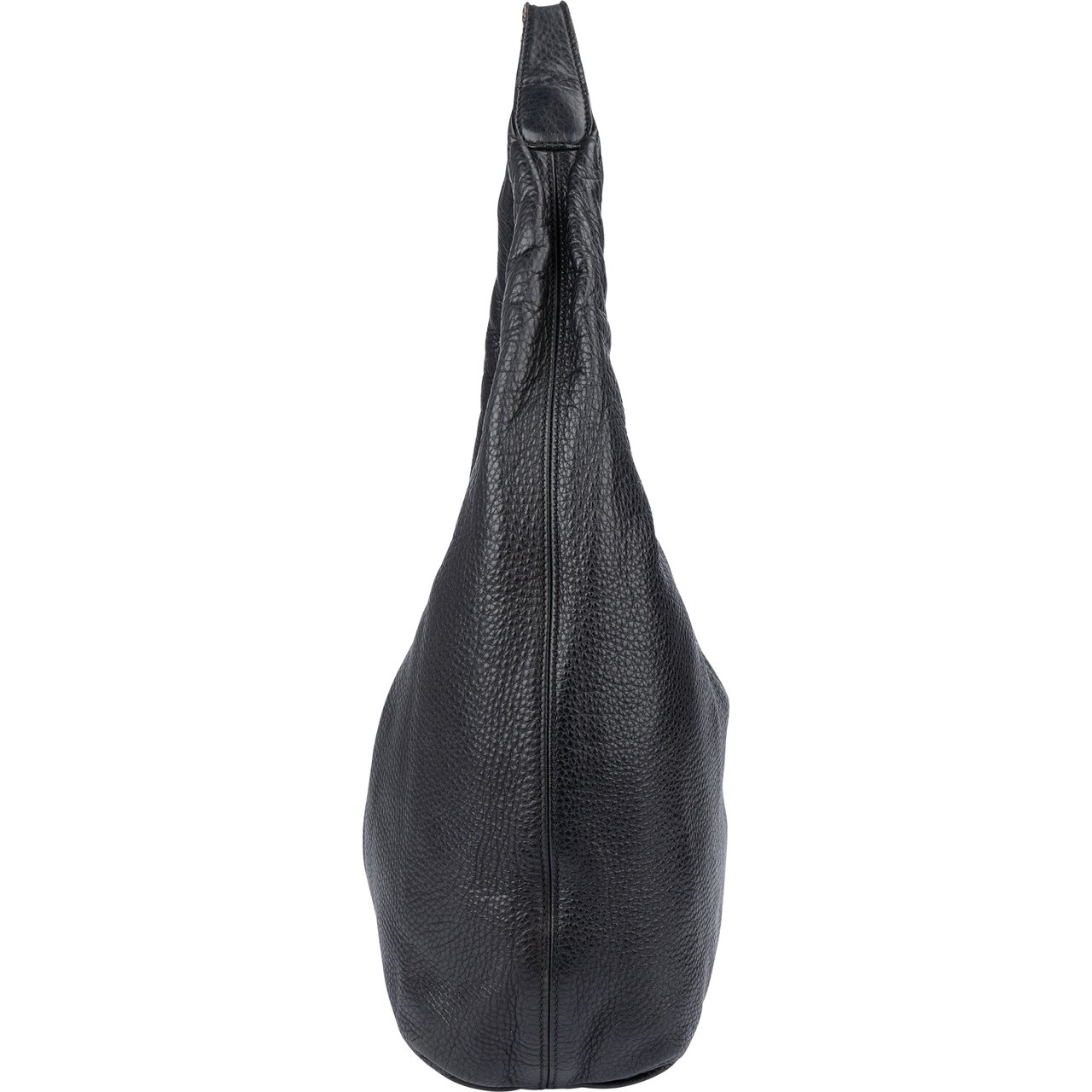 Gucci Gucci Leather GG Big Soho Hobo Bag Zwart