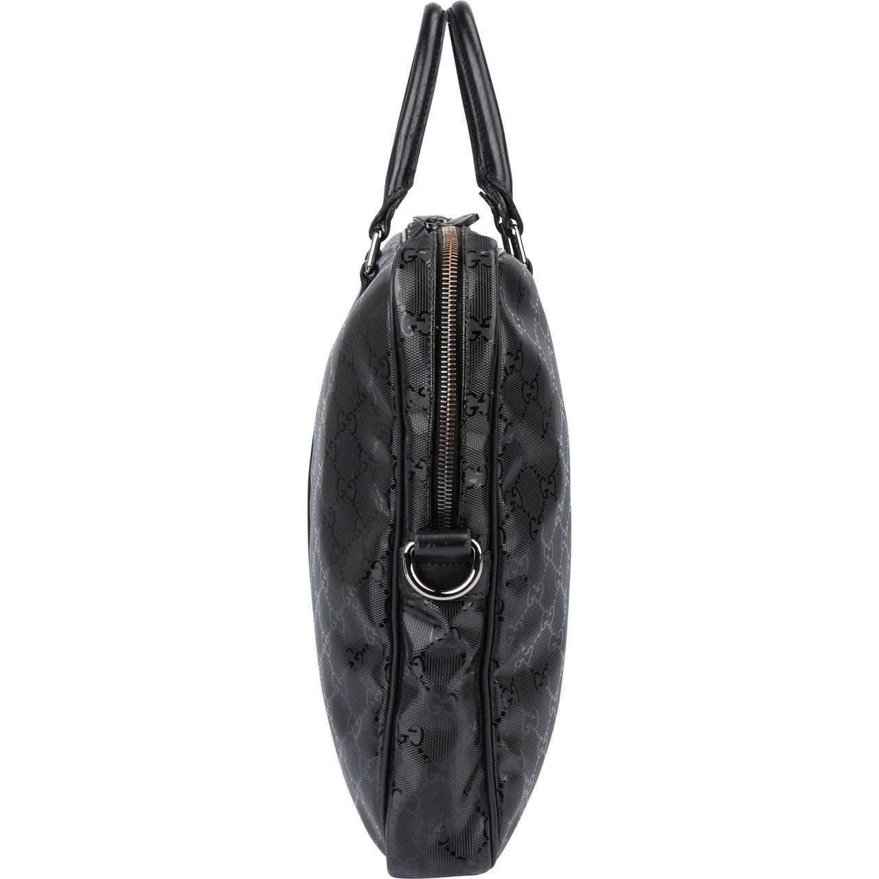Gucci Gucci Imprime GG Monogram Business Handbag Zwart