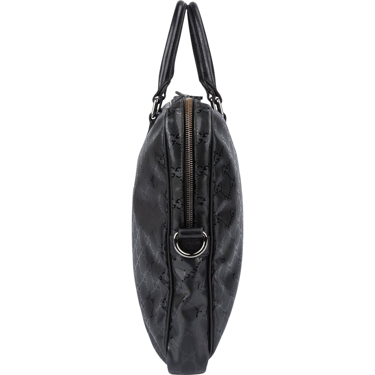 Gucci Gucci Imprime GG Monogram Business Handbag Zwart