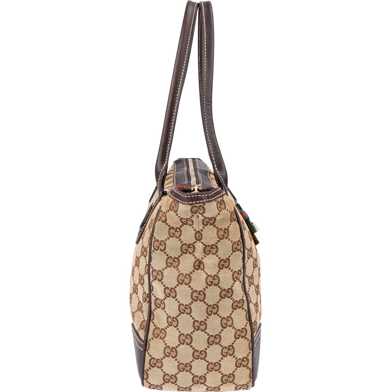 Gucci Gucci GG Monogram Princy Handbag Bruin