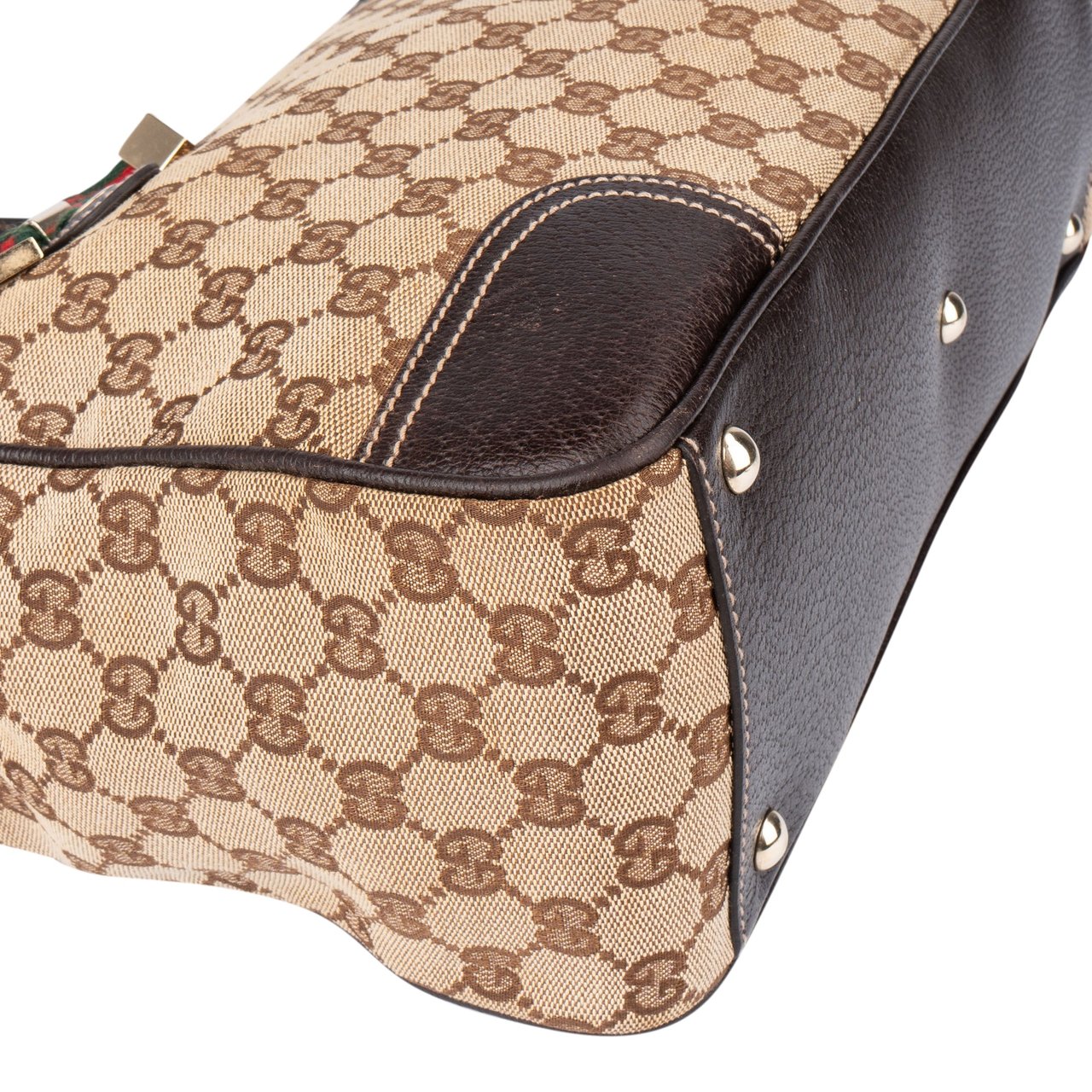 Gucci Gucci GG Monogram Princy Handbag Bruin