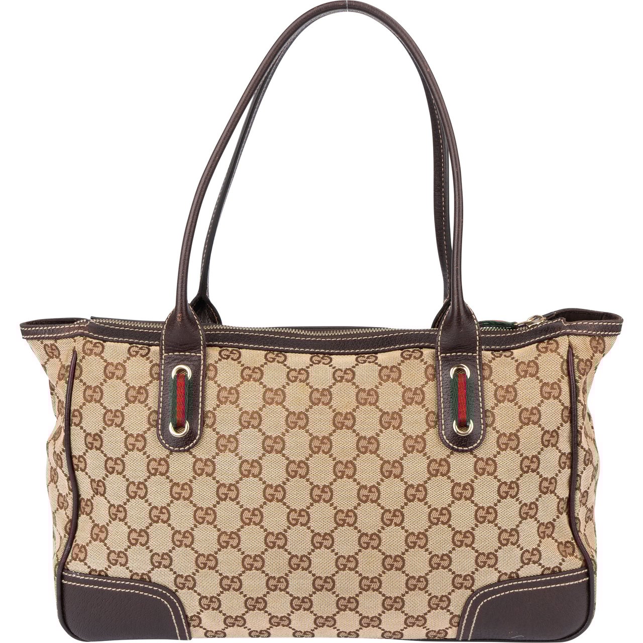 Gucci Gucci GG Monogram Princy Handbag Bruin