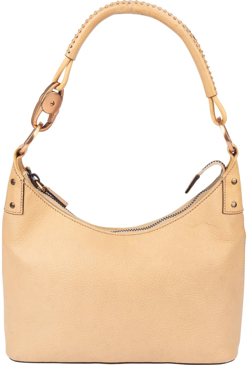 Gucci Classic Leather Hobo Bag Beige