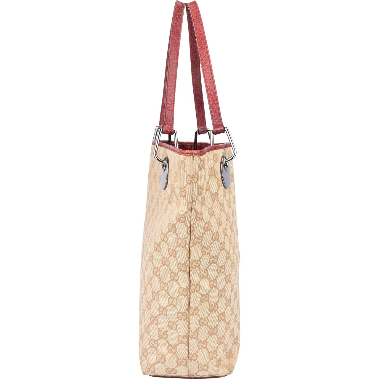 Gucci Gucci GG Monogram Eclipse Handbag Beige