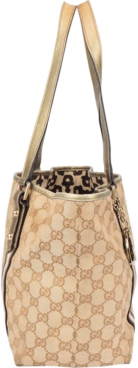 Gucci Gucci GG Monogram Jolicoeur Handbag Beige