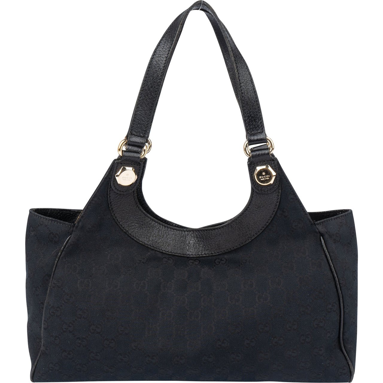 Gucci Gucci GG Monogram Handbag Zwart