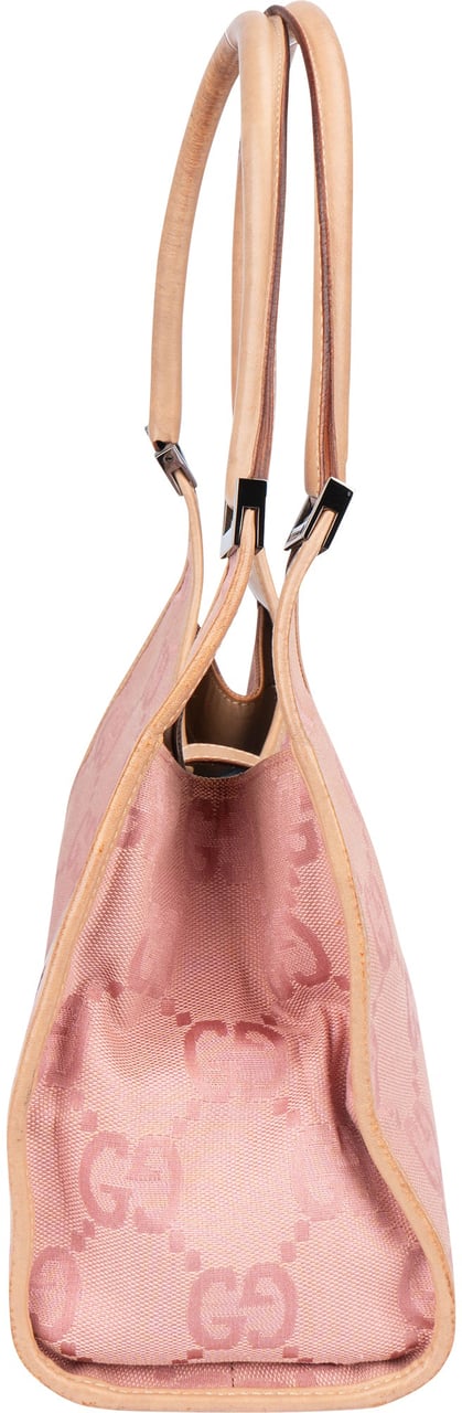 Gucci Gucci GG Monogram Jackie Handbag Roze