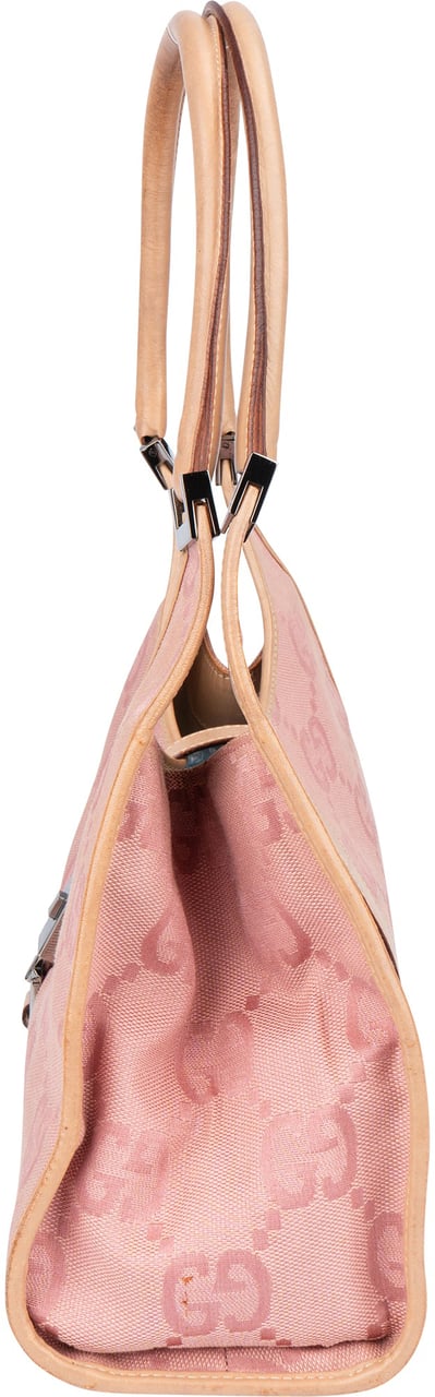 Gucci Gucci GG Monogram Jackie Handbag Roze