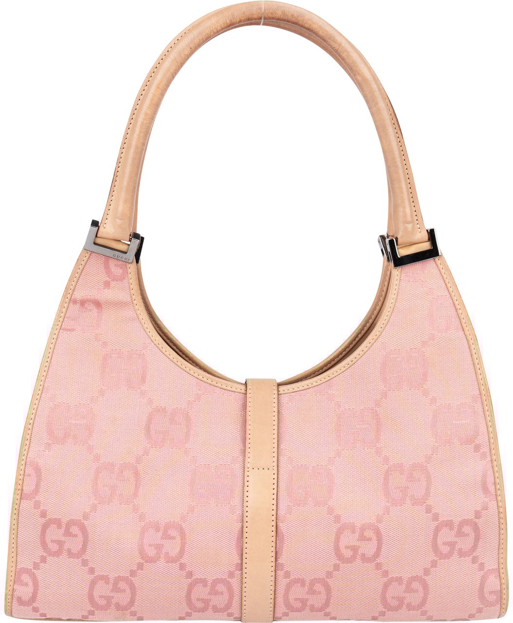 Gucci Gucci GG Monogram Jackie Handbag Roze