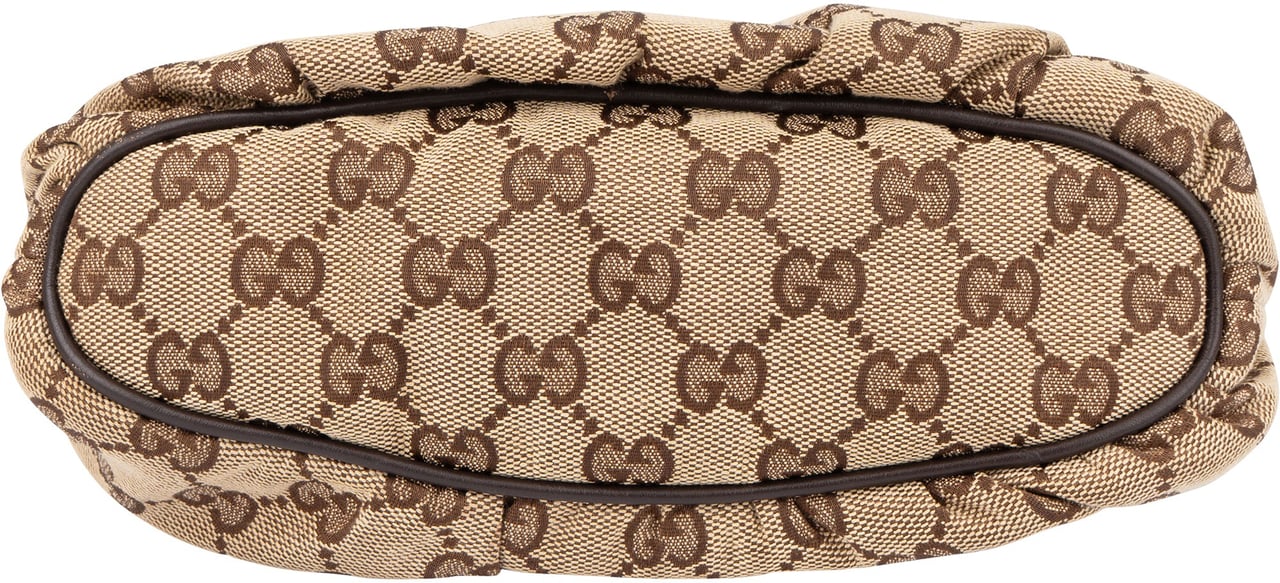 Gucci Gucci GG Monogram Mini Princy Handbag Bruin