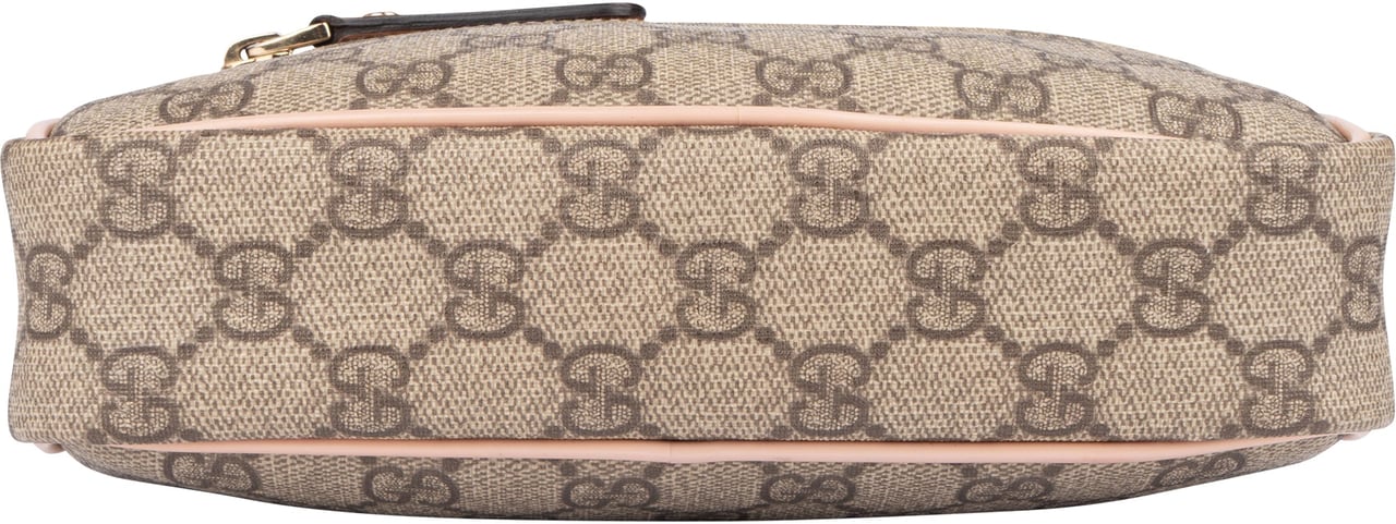 Gucci Gucci GG Supreme Monogram Crossbody Bag Bruin