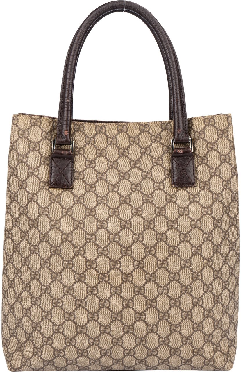Gucci Gucci GG Supreme Monogram Handbag Bruin