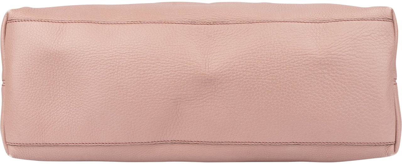 Gucci Gucci Pink Leather GG Soho Shoulder Bag Roze