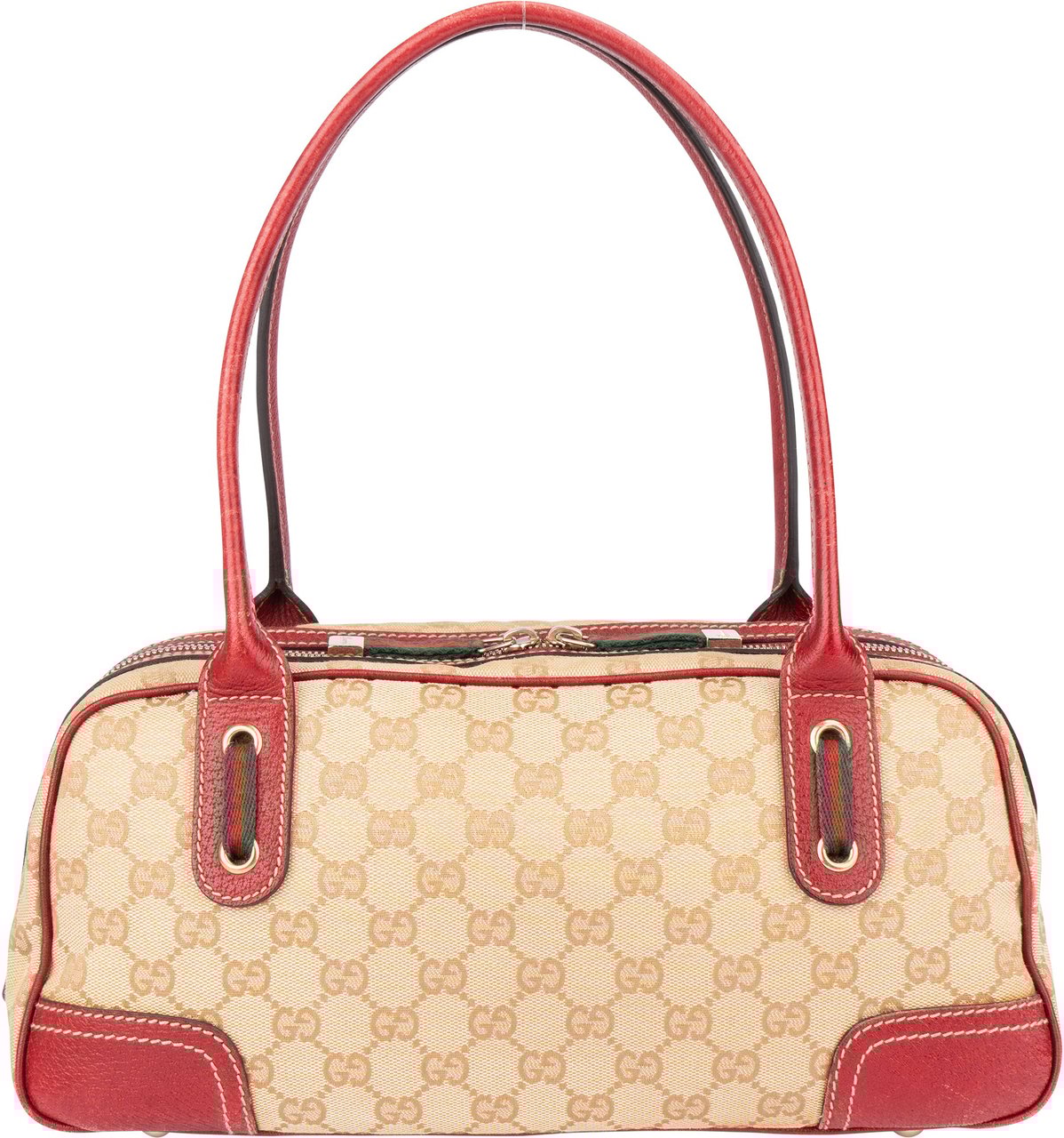 Gucci Gucci GG Monogram Princy Handbag Beige