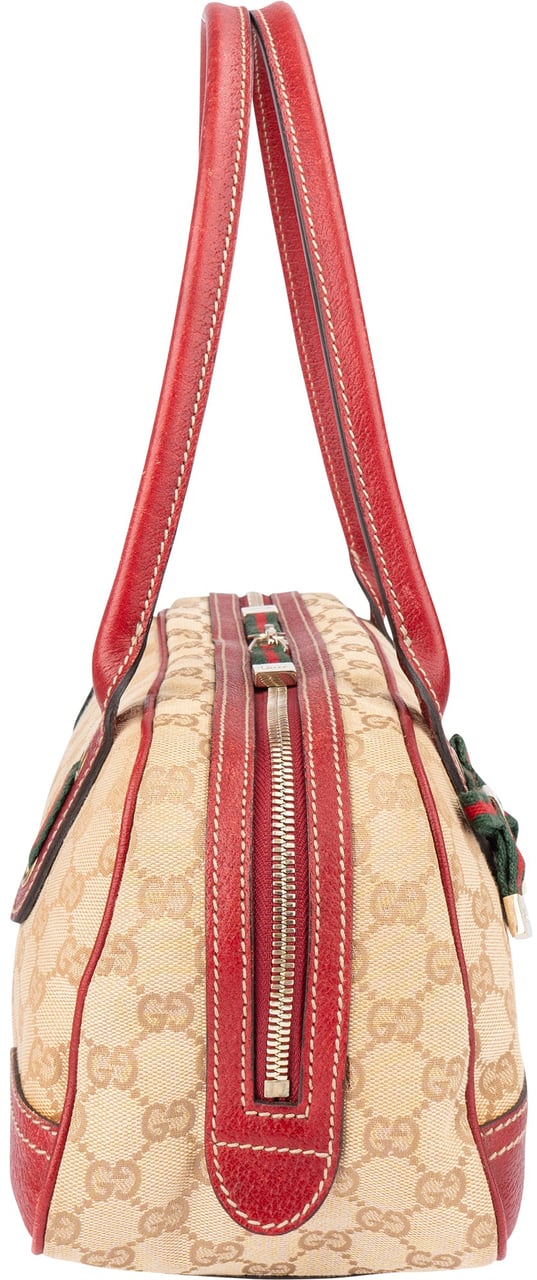 Gucci Gucci GG Monogram Princy Handbag Beige