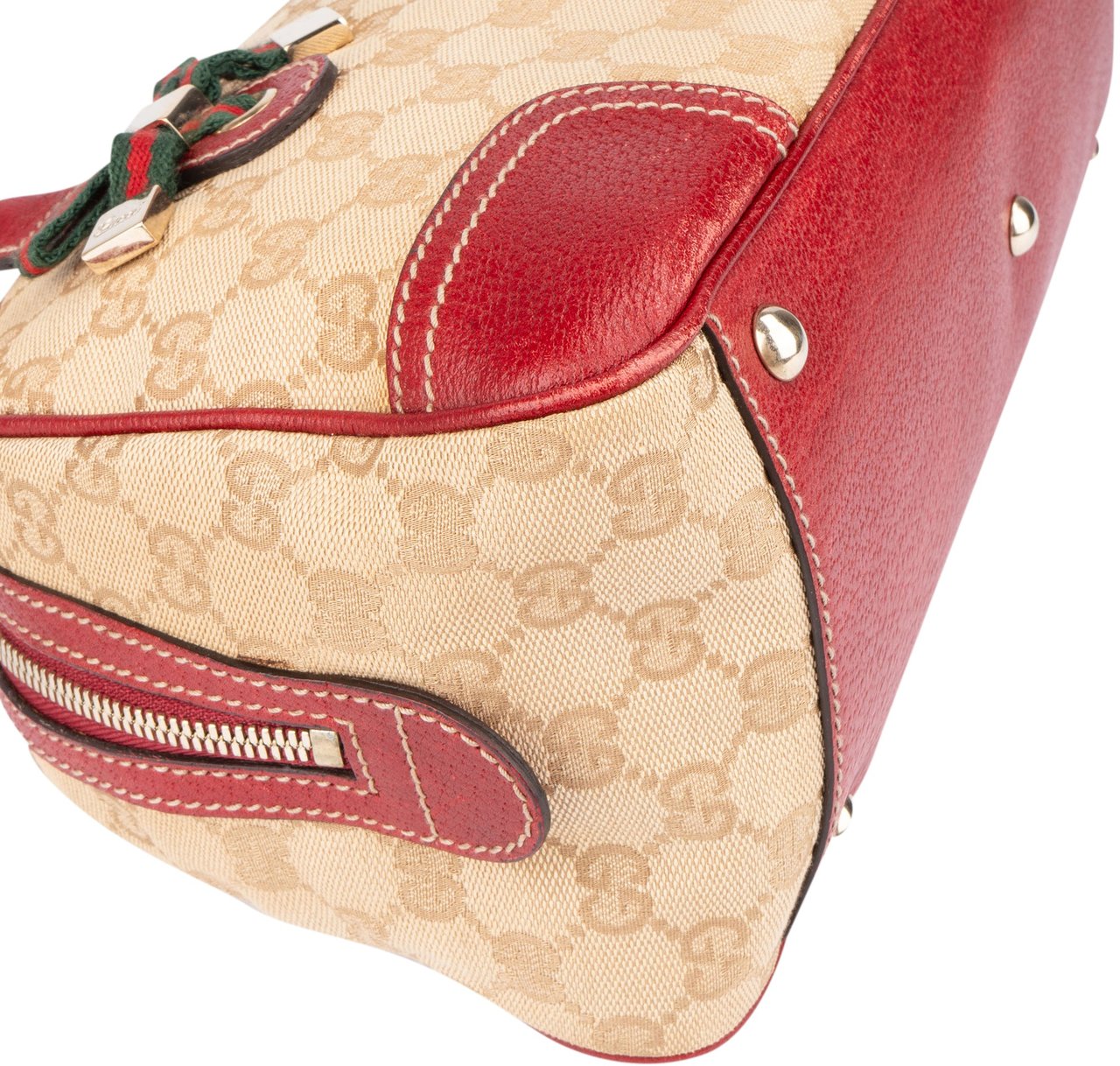 Gucci Gucci GG Monogram Princy Handbag Beige