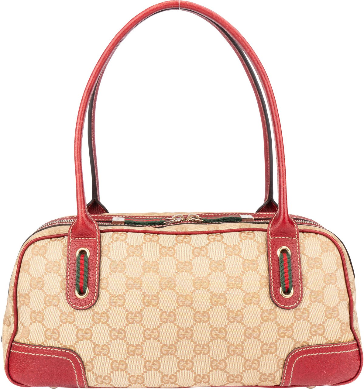 Gucci GG Monogram Princy Handbag Beige