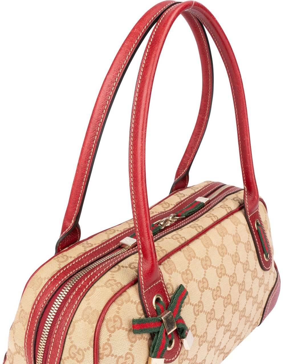 Gucci Gucci GG Monogram Princy Handbag Beige