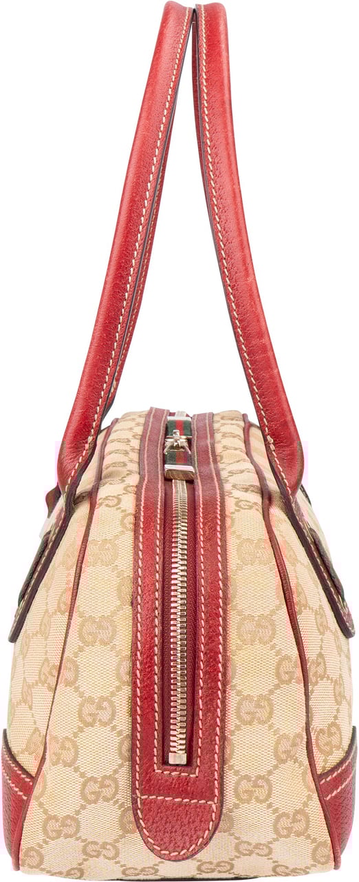 Gucci Gucci GG Monogram Princy Handbag Beige