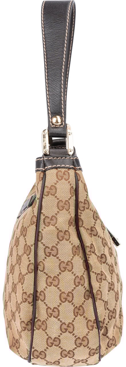 Gucci Gucci GG Monogram Cherry Line Handbag Bruin