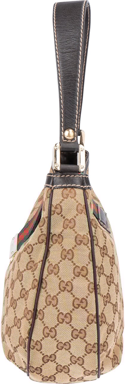 Gucci Gucci GG Monogram Cherry Line Handbag Bruin