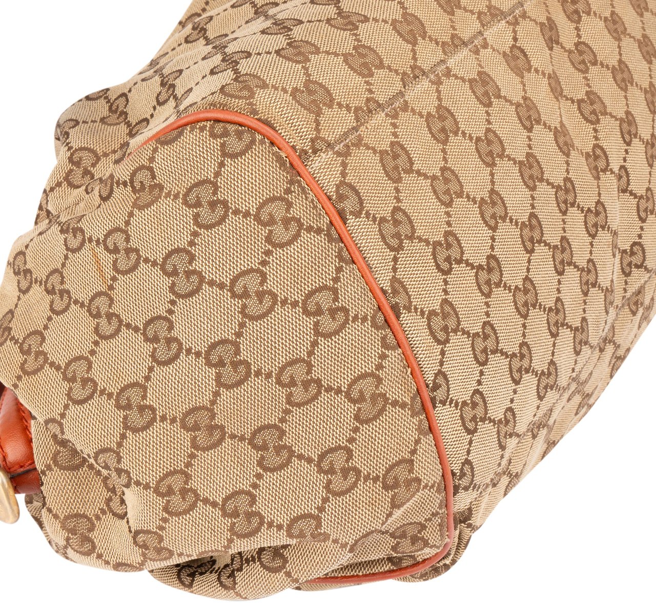 Gucci Gucci GG Monogram Sukey Handbag Bruin