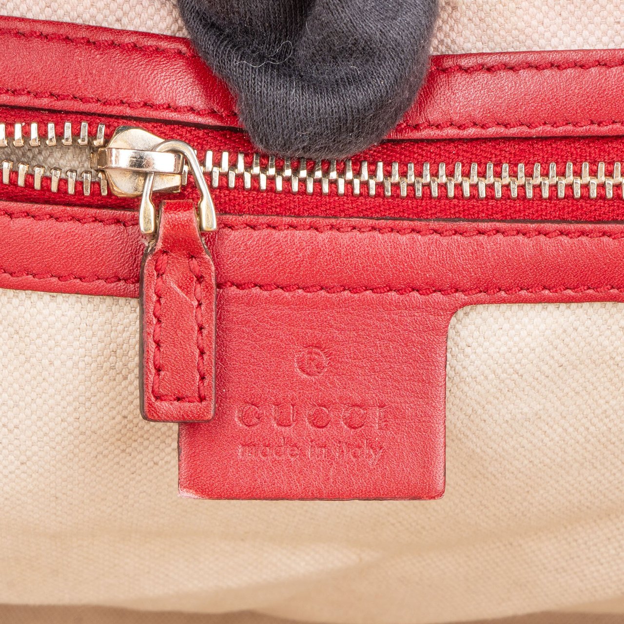 Gucci GG Monogram Twin Heart Handbag Bruin