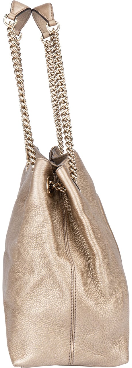 Gucci Gucci Leather GG Soho Shoulder Bag Divers