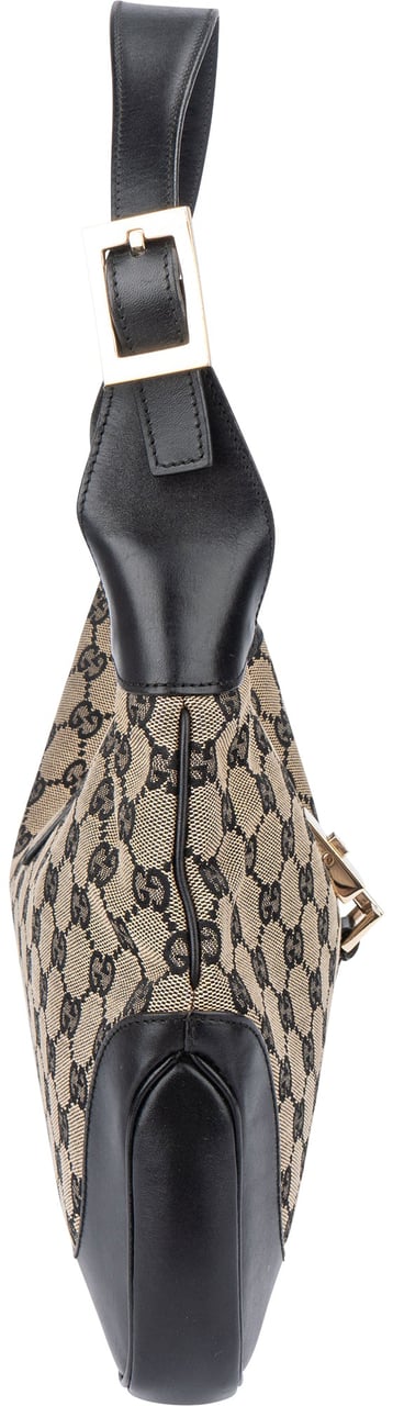 Gucci Gucci GG Monogram Jackie Handbag Zwart