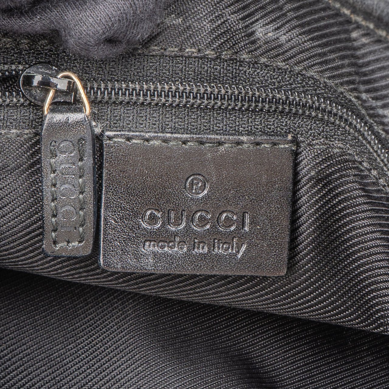 Gucci Gucci GG Monogram Jackie Handbag Zwart