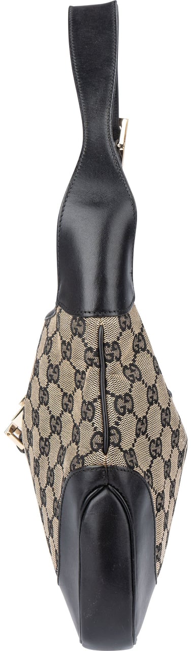 Gucci Gucci GG Monogram Jackie Handbag Zwart