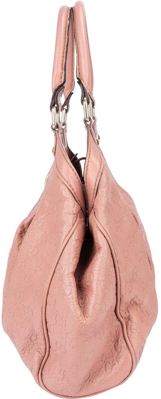 Gucci Gucci Leather GG Monogram Sukey Handbag Roze