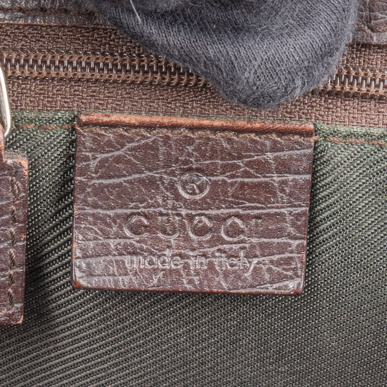 Gucci Gucci GG Supreme Monogram Handbag Bruin