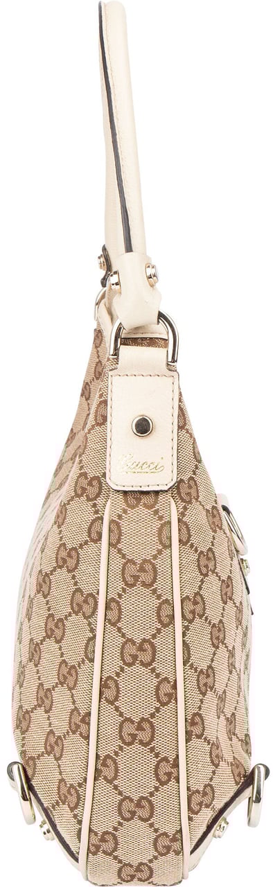 Gucci Gucci GG Monogram Abbey Handbag Bruin