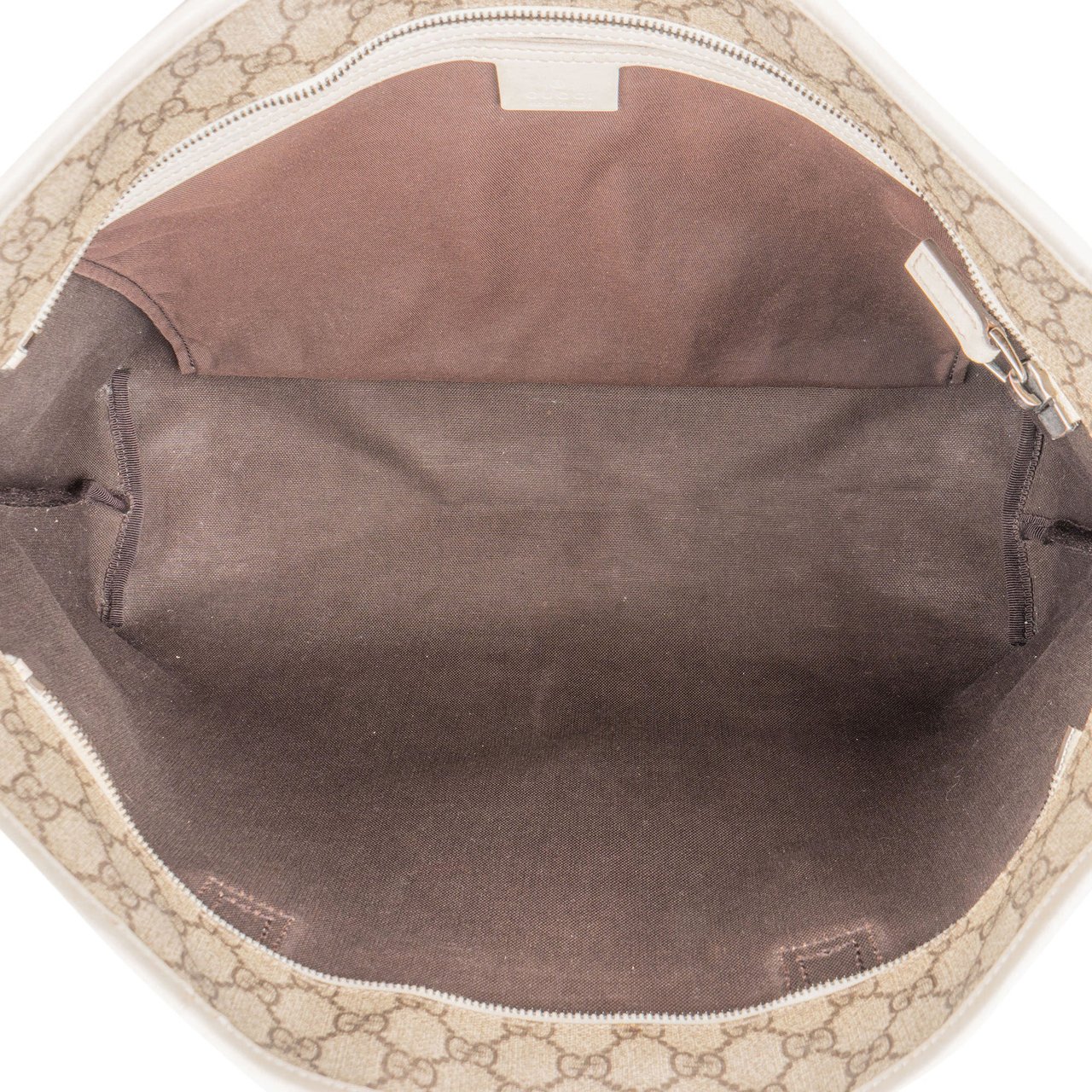 Gucci Gucci GG Supreme Monogram Handbag Bruin