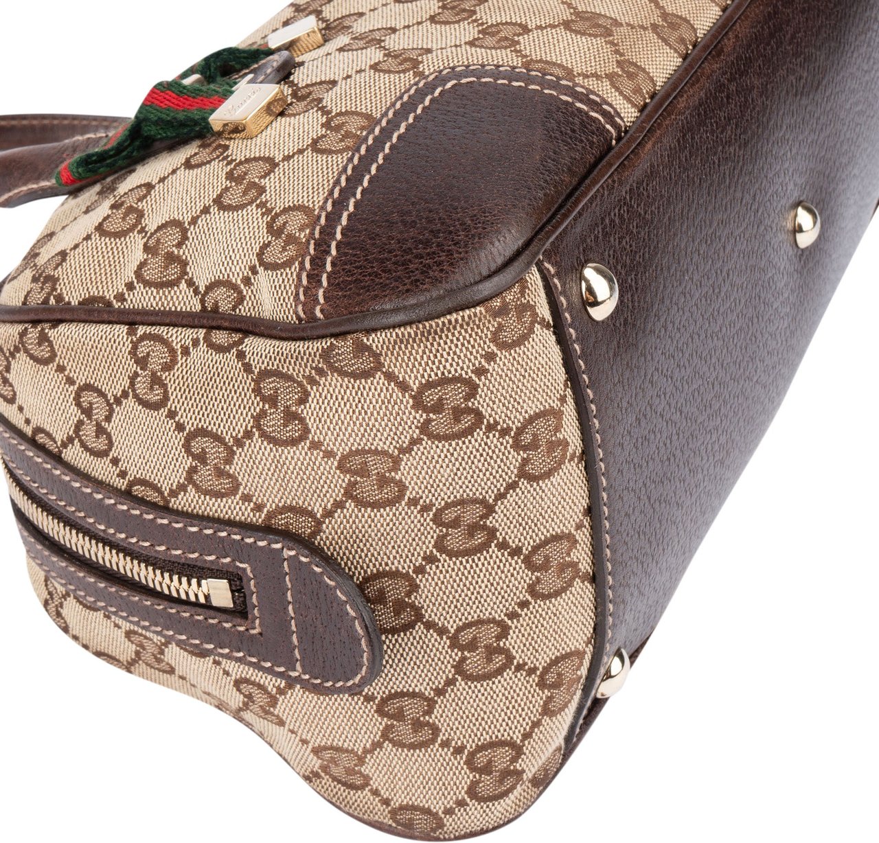 Gucci Gucci GG Monogram Princy Handbag Bruin