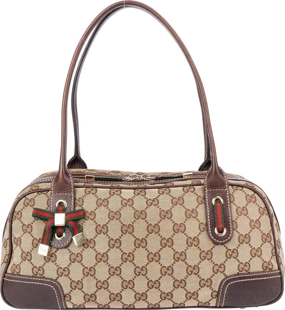 Gucci Gucci GG Monogram Princy Handbag Bruin