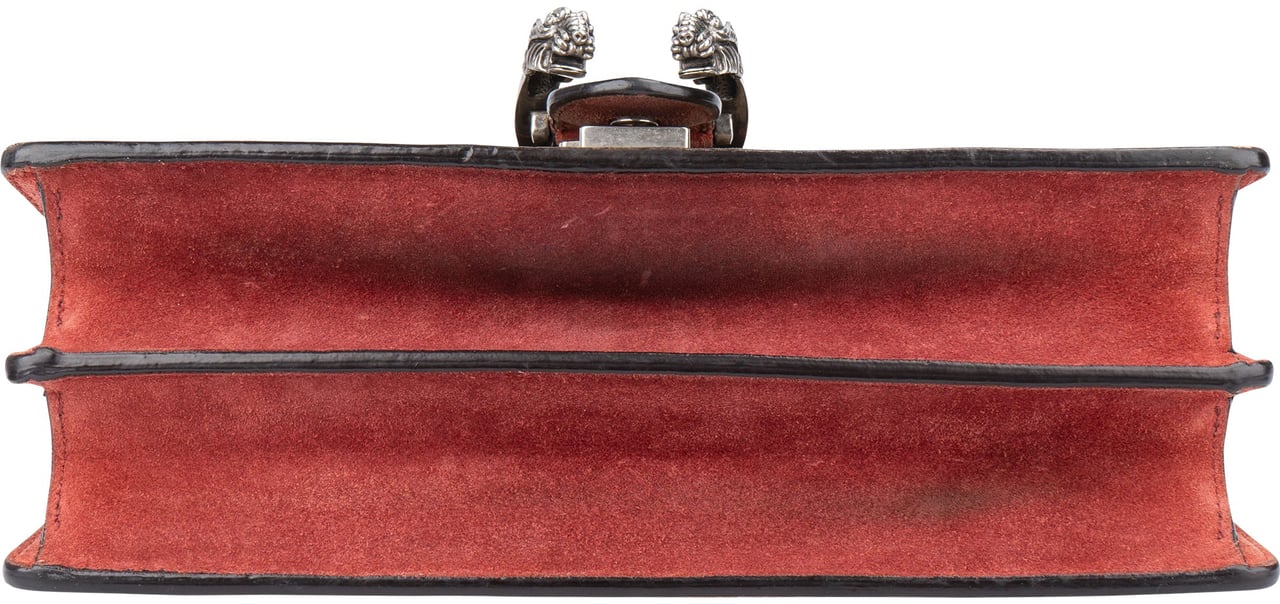 Gucci Gucci GG Floral Monogram Dionysus Shoulder Bag Bruin