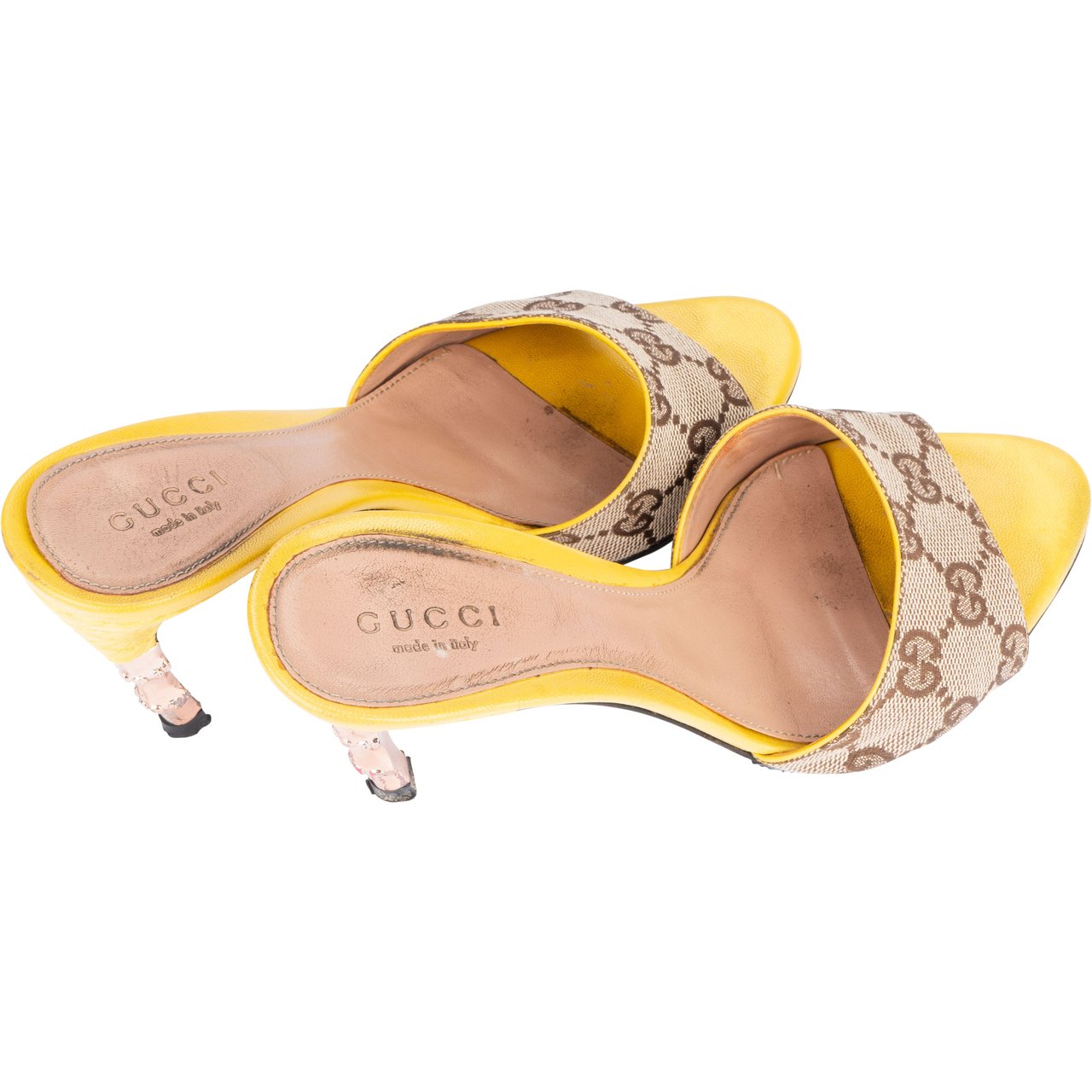 Gucci Gucci Bamboo GG Monogram Heels Divers