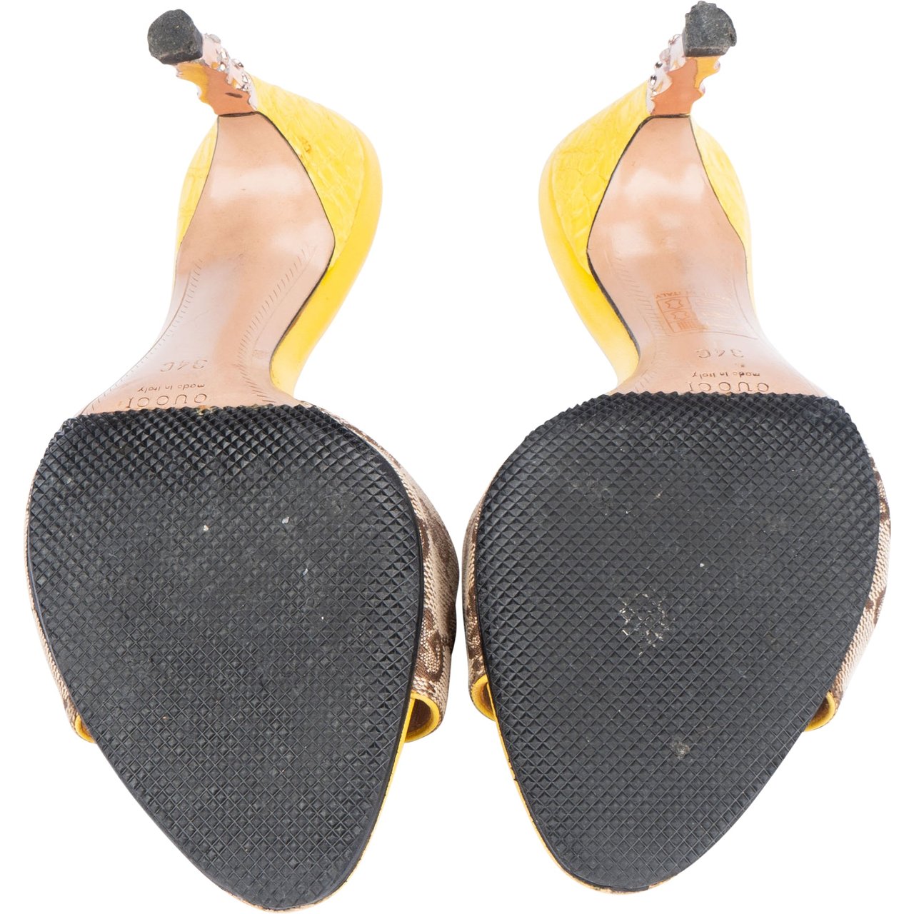 Gucci Gucci Bamboo GG Monogram Heels Divers