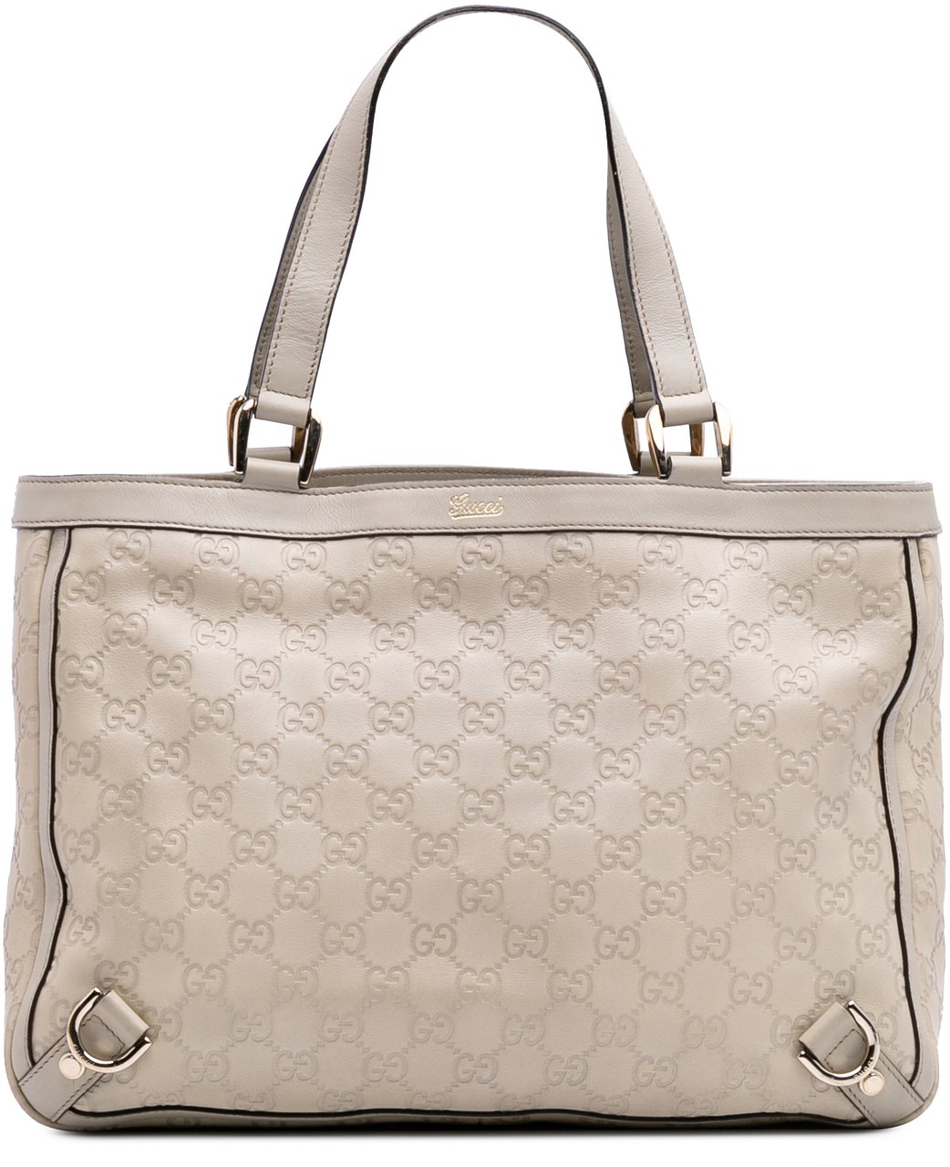 Gucci Guccissima Abbey D Ring Tote Bruin