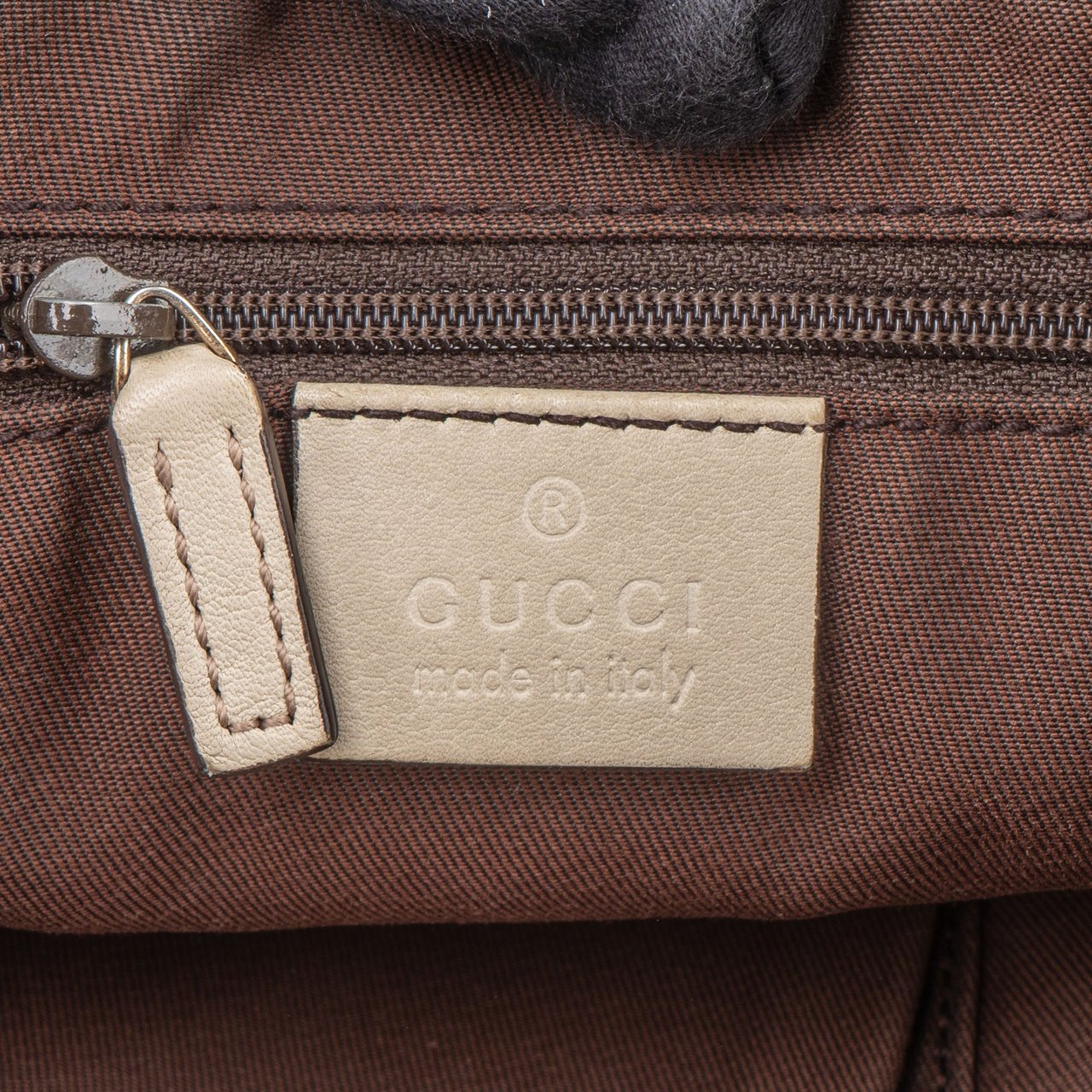 Gucci Gucci GG Monogram Sukey Handbag Bruin