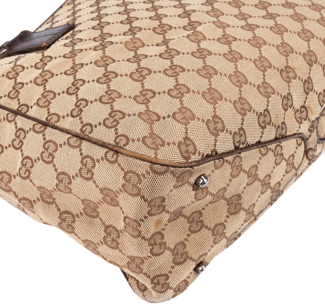 Gucci Gucci GG Monogram Handbag Bruin