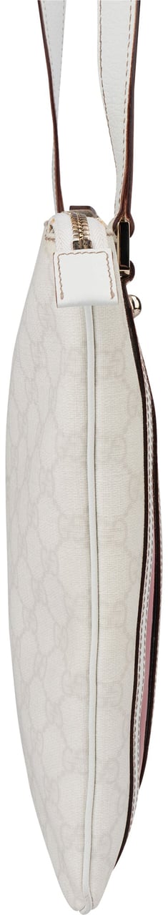 Gucci Gucci Canvas GG Monogram Crossbody Side Bag Wit