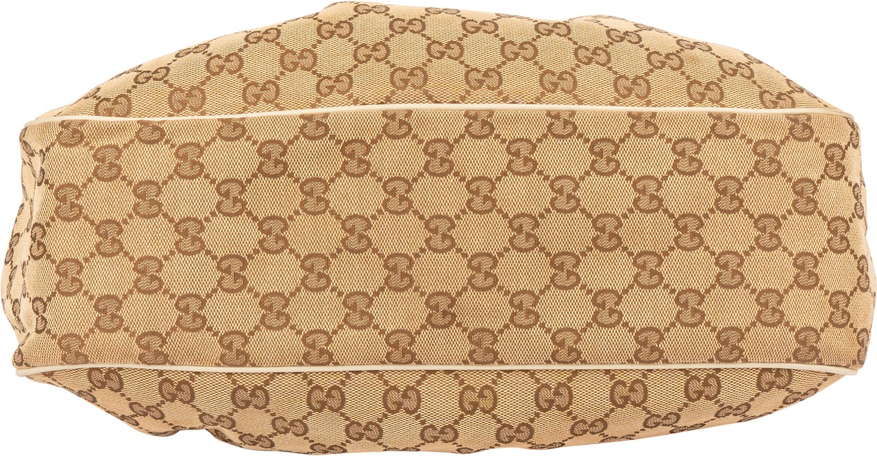 Gucci GG Monogram Sukey Crossbody Bag Bruin