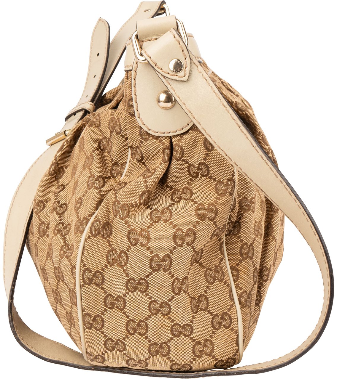 Gucci GG Monogram Sukey Crossbody Bag Bruin