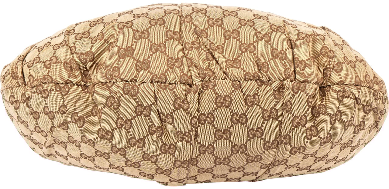 Gucci Gucci GG Monogram Pelham Handbag Bruin